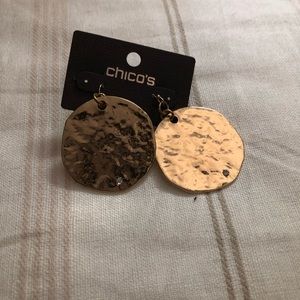 Brand New Gold Chico’s Earrings